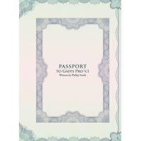 Passport for Pro Gaff by Phill Smith and DMC