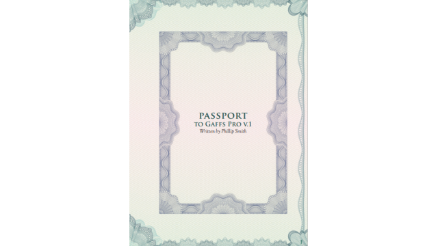 Passport for Pro Gaff by Phill Smith and DMC