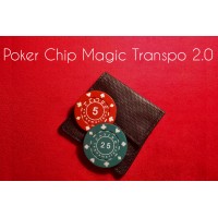 Poker Chip Magic Transpo 2.0 by Andre Cretian