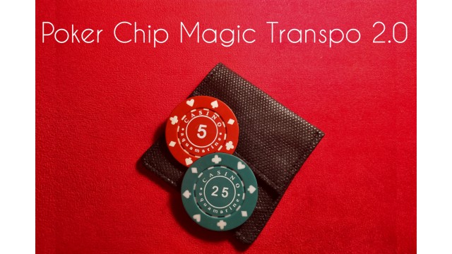 Poker Chip Magic Transpo 2.0 by Andre Cretian