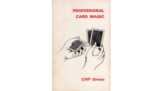 Professional Card Magic by Cliff Green