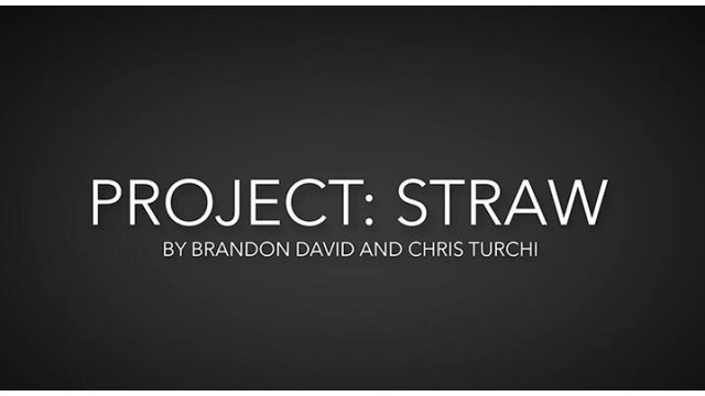 Project Straw by Brandon David & Chris Turchi