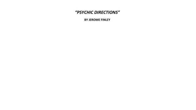 Psychic Directions by Jerome Finley