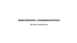 Psyforce by Bazz Fazackerley