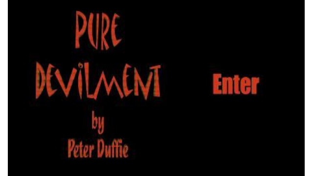 Pure Devilment by Peter Duffie