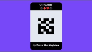 Qr Card (Video+Extra) by Zazza The Magician