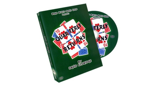 Quarterly Returns Torn And Restored Card by David Eldridge And Brad Burt