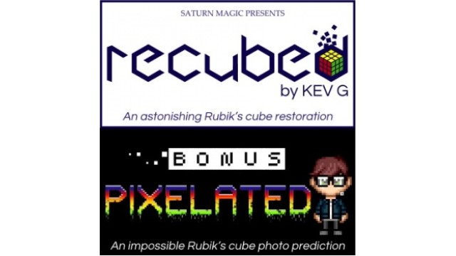 Recubed With Bonus Pixelated by Kev G