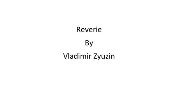 Reverie (Ottoemezzo) by Vladimir Zyuzin