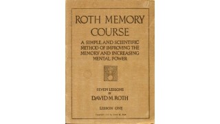 Roth Memory Course by David M. Roth