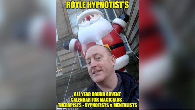 Royle HypnotistS All-Year-Round Advent Calendar For MagicianS - Therapists - HypnotistS & Mentalists by Jonathan Royle