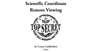 Scientific Coordinate Remote Viewing Count by Cashliostro