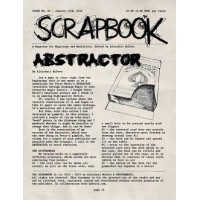 Scrapbook Issue 3 by Alexander De Cova