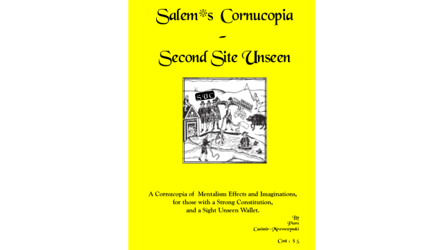 Second Sight Unseen by SalemS Cornucopia