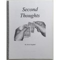 Second Thoughts - Notes On The Second Deal by Jason England Second Thoughts - Notes On The Second Deal by Jason England