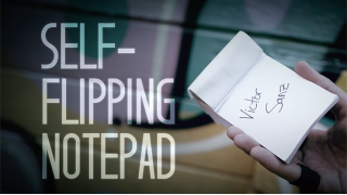 Self-Flipping Notepad by Victor Sanz