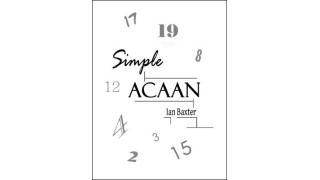 Simple Acaan by Ian Baxter