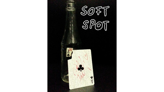 Soft Spot- Signed Corner In Glass Bottle by Ralf Rudolph