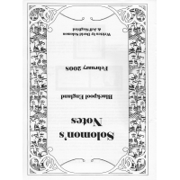 Solomon's Notes by David Solomon And Jeff Siegfried