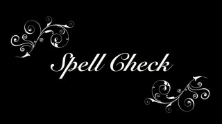 Spell Check by Michael O'Brien