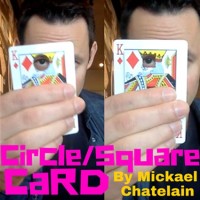 Square Circle Card by Mickael Chatelain And Rick Lax