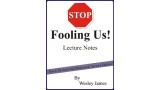 Stop Fooling Us by Wesley James