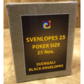 Svenlopes 25 Svengali Black Envelopes by Sven Lee Svenlopes 25 Svengali Black Envelopes by Sven Lee