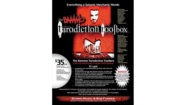 Tarodiction Toolbox by Bob Farmer