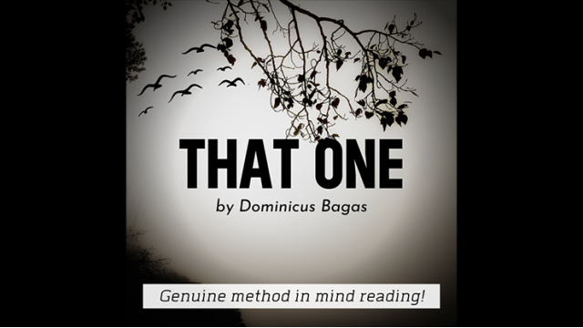 That One by Dominicus Bagas