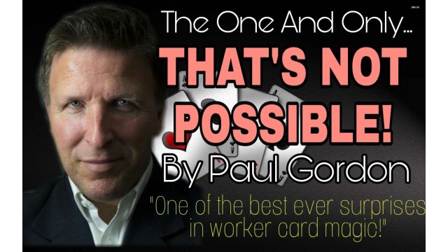 Thats Not Possible by Paul Gordon