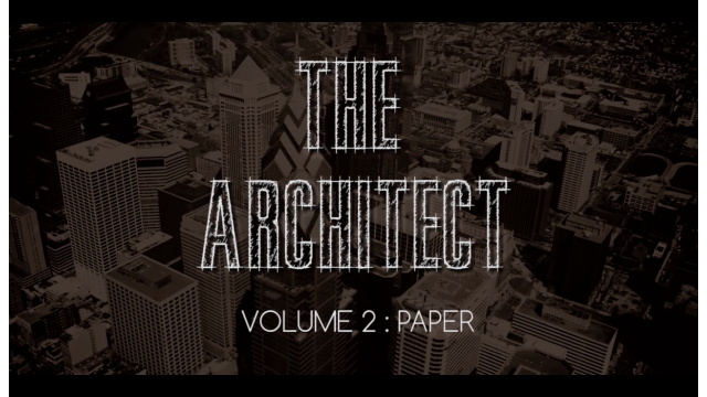 The Architect Volume 2, Paper by Mike Kaminskas