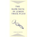 The Bank Note In Lemon Trick Plus by Edwin Hooper & Ian Adair The Bank Note In Lemon Trick Plus by Edwin Hooper & Ian Adair
