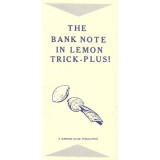 The Bank Note In Lemon Trick Plus by Edwin Hooper & Ian Adair