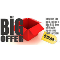 The Big Red Box Of Magic by Julian Mather