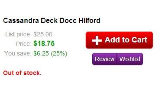 The Cassandra Deck (Pdf) by Docc Hilford