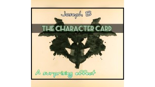 The Character Card by Joseph B