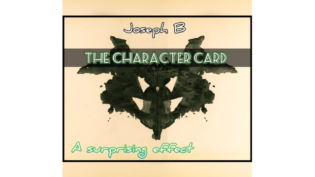 The Character Card by Joseph B