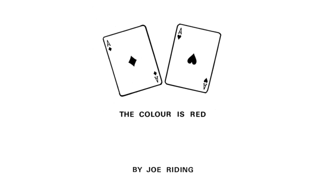 The Colour Is Red by Joe Riding