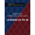 The Complete Card College 3 & 4 - Personal Instruction by Roberto Giobbi The Complete Card College 3 & 4 - Personal Instruction by Roberto Giobbi