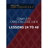 The Complete Card College 3 & 4 - Personal Instruction by Roberto Giobbi