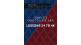 The Complete Card College 3 & 4 - Personal Instruction by Roberto Giobbi