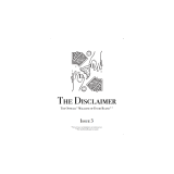 The Disclaimer Issue 3 (2021-06)
