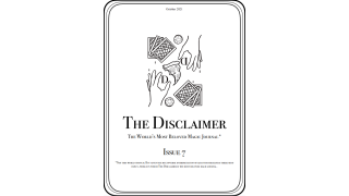 The Disclaimer Issue 7 (2021-10)