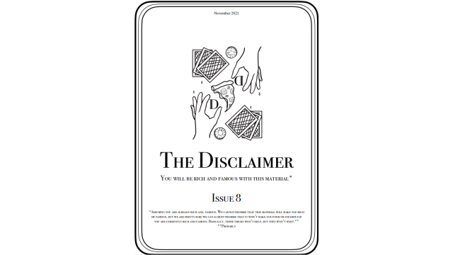 The Disclaimer Issue 8 (2021-11)