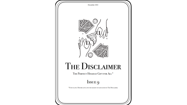 The Disclaimer Issue 9 (2021-10)