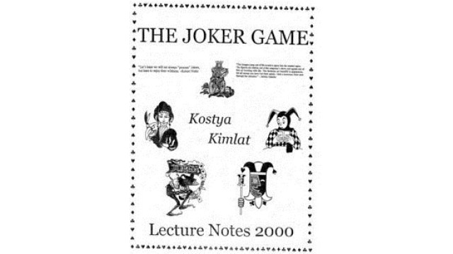 The Joker Game by Kostya Kimlat