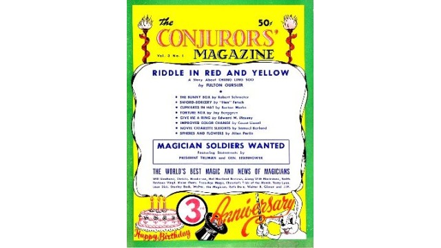 The New Conjurors Magazine: Volume 3 (Mar 1947 by Walter Gibson