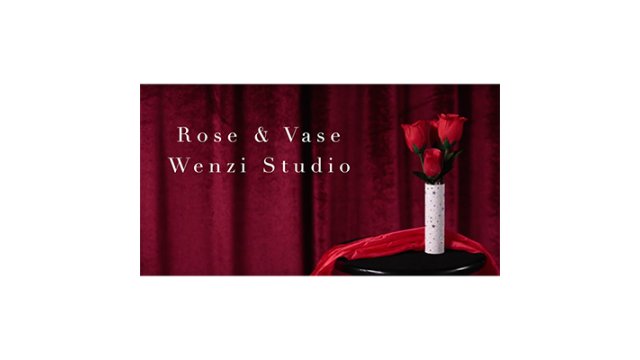 The Rose & Vase by Bond Lee