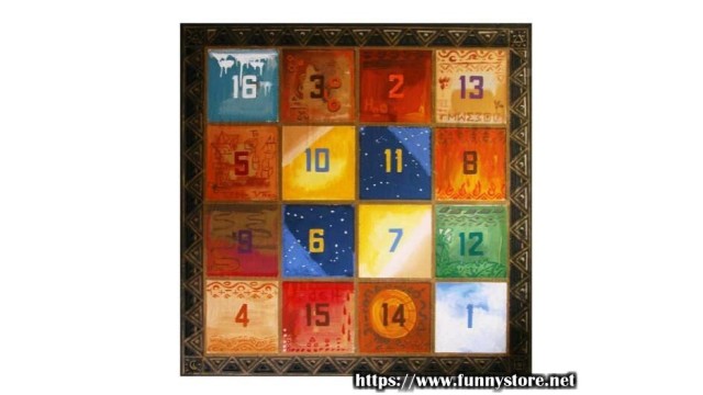 The Simplex Magic Square by Mark Elsdon