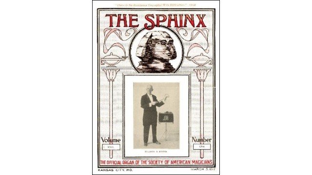 The Sphinx Volume 16 (Mar 1917 - Feb 1918) by Albert M. Wilson